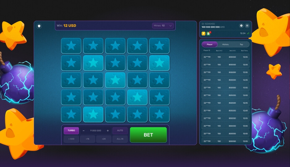 Turbo Mines de Galaxsys
